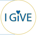 White IGIVE badge